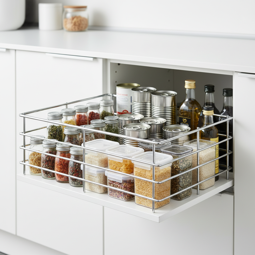 Pull Out Cabinet Organizer