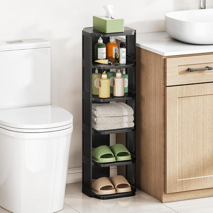 Vertical Stackable Shoe Rack & Narrow Closet Storage Organizer